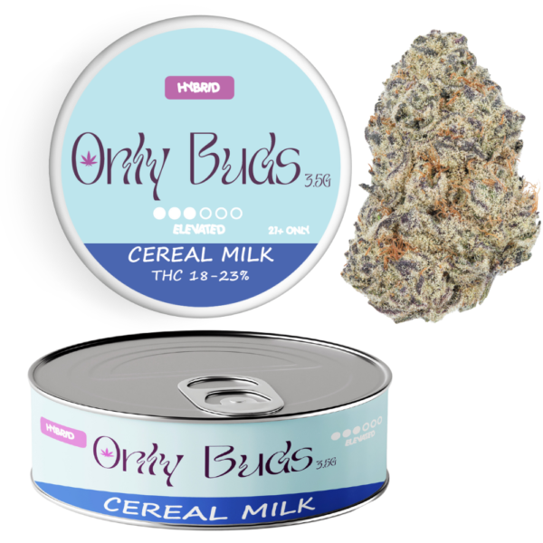 Cereal Milk Strain Hybrid THC CBD BUDS FLOWER UK